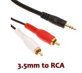 Connect Components With RCA to 3.5mm Cable