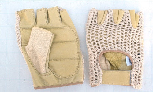 leather bicycle gloves