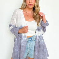  Aelin Tie Dye Button Down Top - kitchencabinetmagic