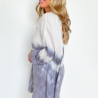  Aelin Tie Dye Button Down Top - kitchencabinetmagic