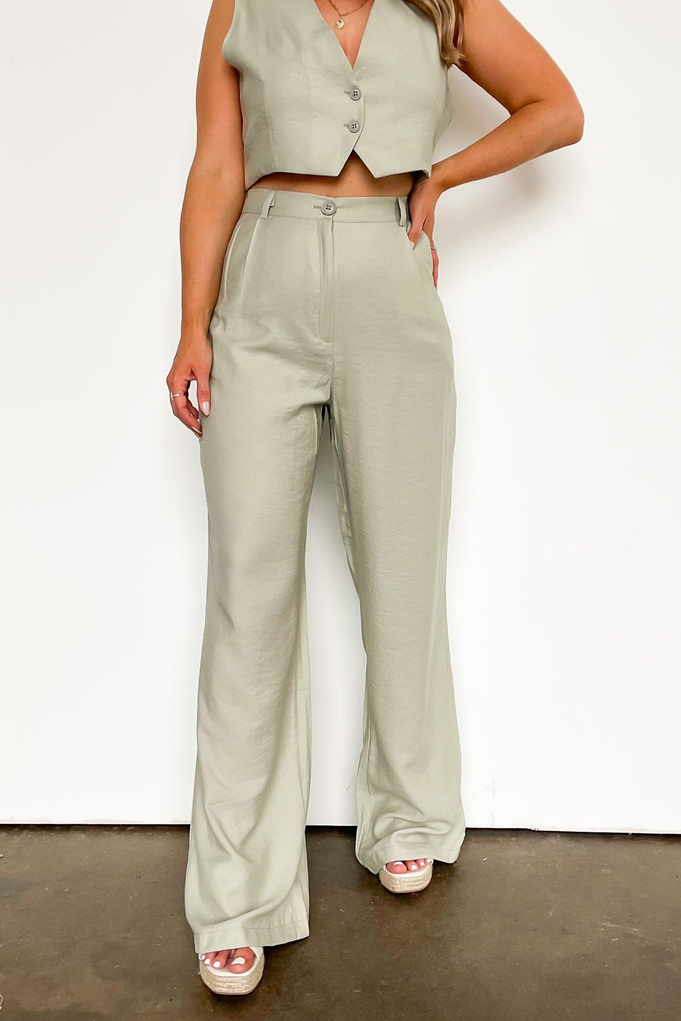  Breaking Rules Wide Leg Flowy Pants - kitchencabinetmagic