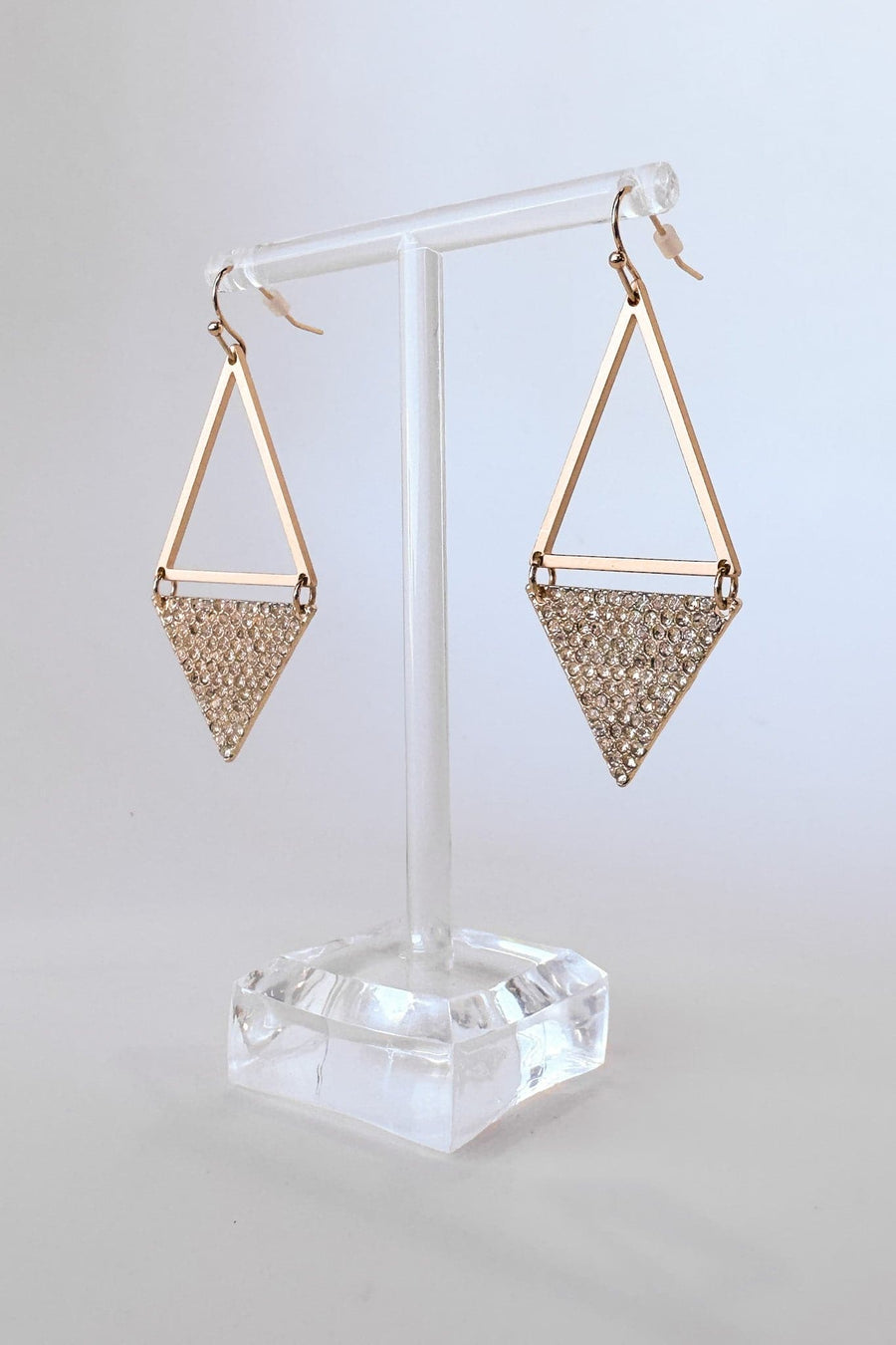  Diva Days Geo Crystal Pave Drop Earrings - kitchencabinetmagic