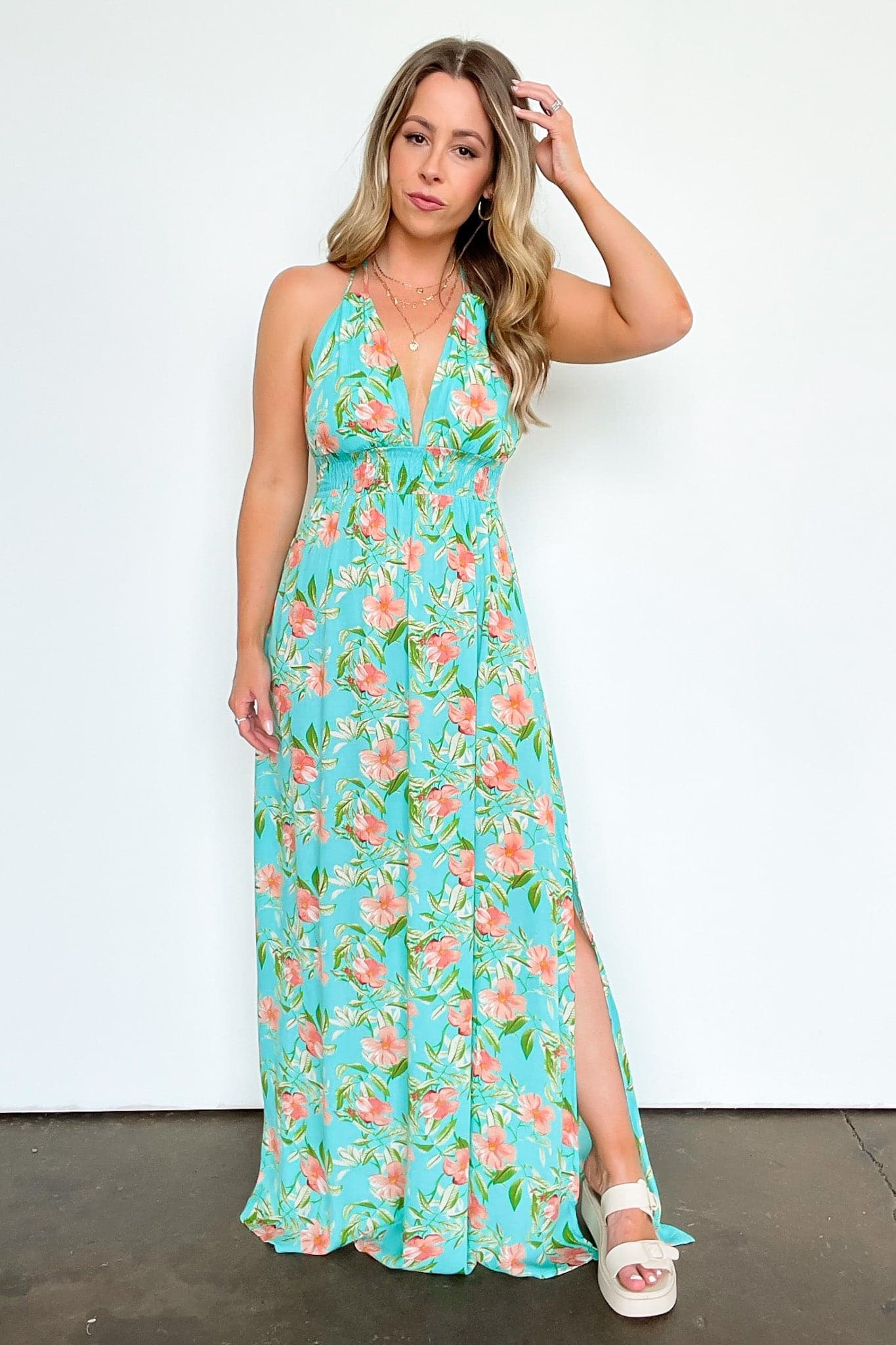  Endearing Melody Floral Maxi Dress - BACK IN STOCK + NEW COLOR - kitchencabinetmagic