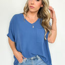  Gisella V-Neck Dolman Top - kitchencabinetmagic