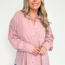  Jemmah Long Sleeve Button Top - kitchencabinetmagic