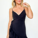  Latest Muse Surplice Wrap Ruffle Dress - kitchencabinetmagic