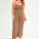  Out to Brunch Flowy Knit Jumpsuit - kitchencabinetmagic