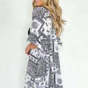  Paint Your Dreams Paisley Ruffle Kimono - BACK IN STOCK - kitchencabinetmagic