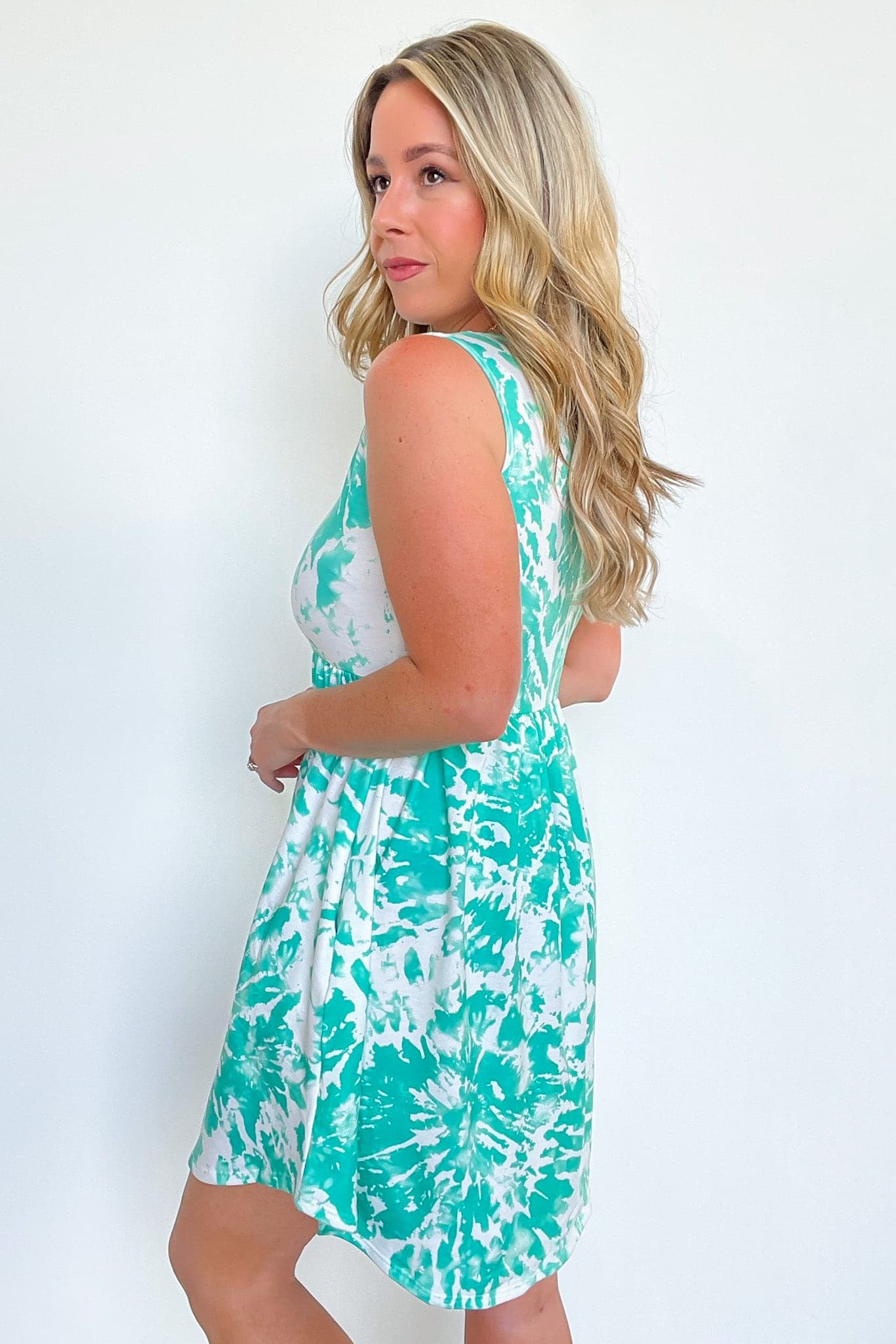  Rayann Tie Dye Flowy Dress - kitchencabinetmagic