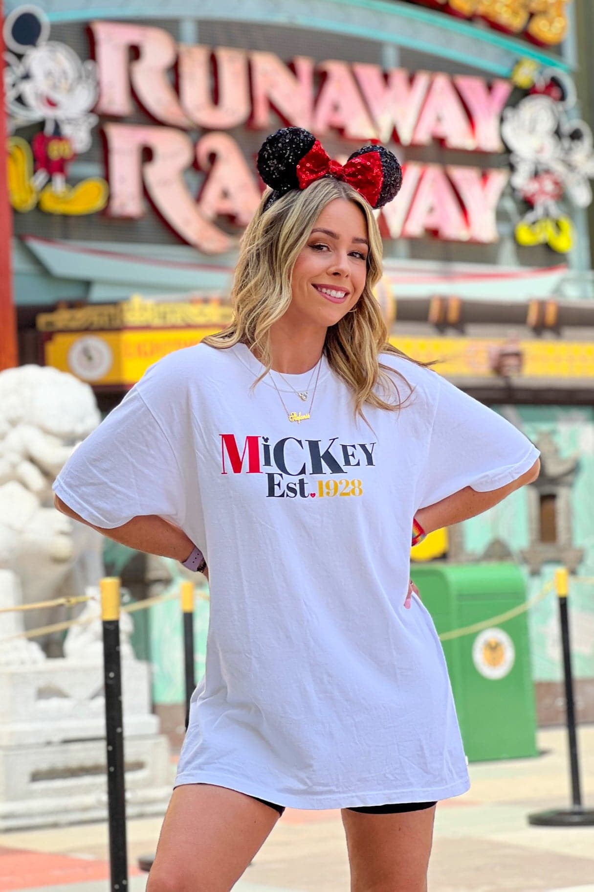  Mickey Est. 1928 Retro Graphic Tee - kitchencabinetmagic