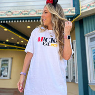  Mickey Est. 1928 Retro Graphic Tee - kitchencabinetmagic