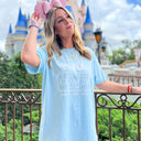  I Only Travel Coach Oversized Graphic Tee - kitchencabinetmagic