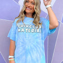  Princess Material Retro Graphic Tee - kitchencabinetmagic