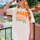  Main Character Energy Oversized Graphic Tee - kitchencabinetmagic