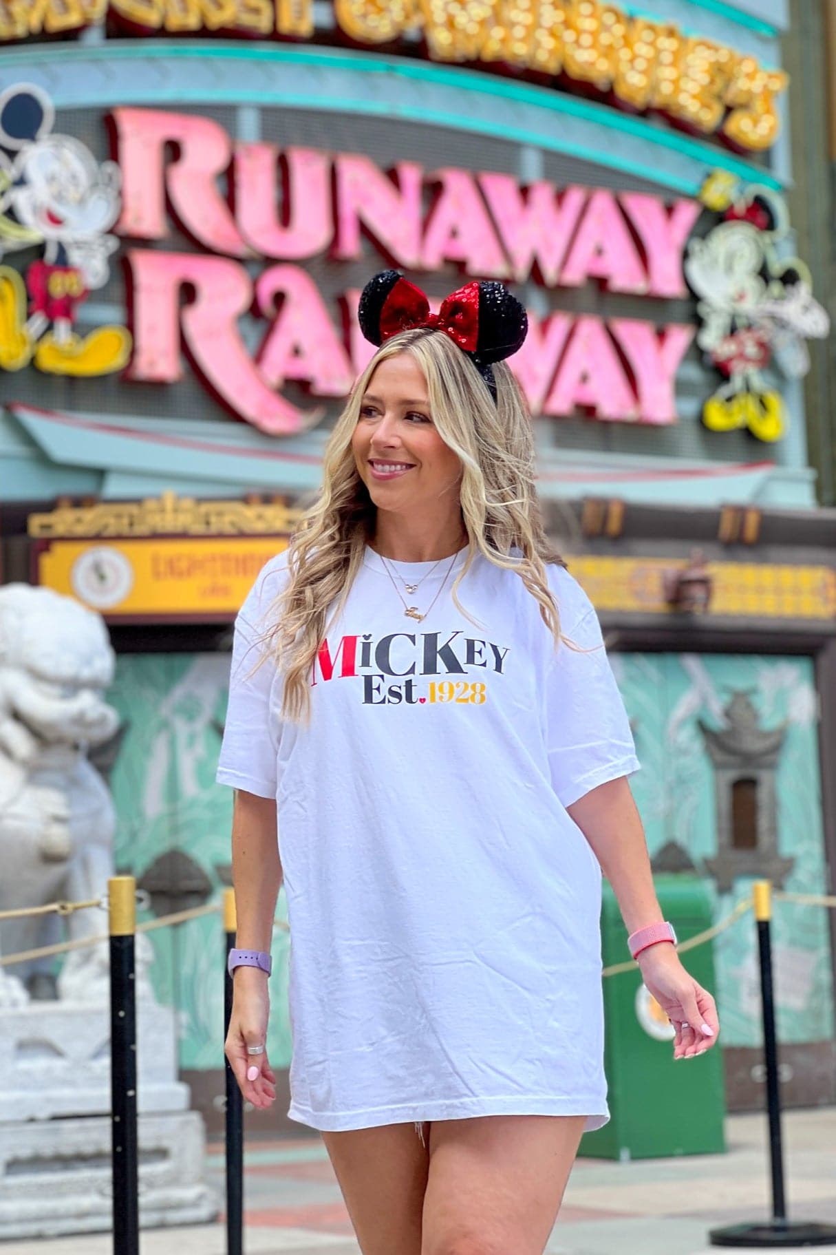  Mickey Est. 1928 Retro Graphic Tee - kitchencabinetmagic