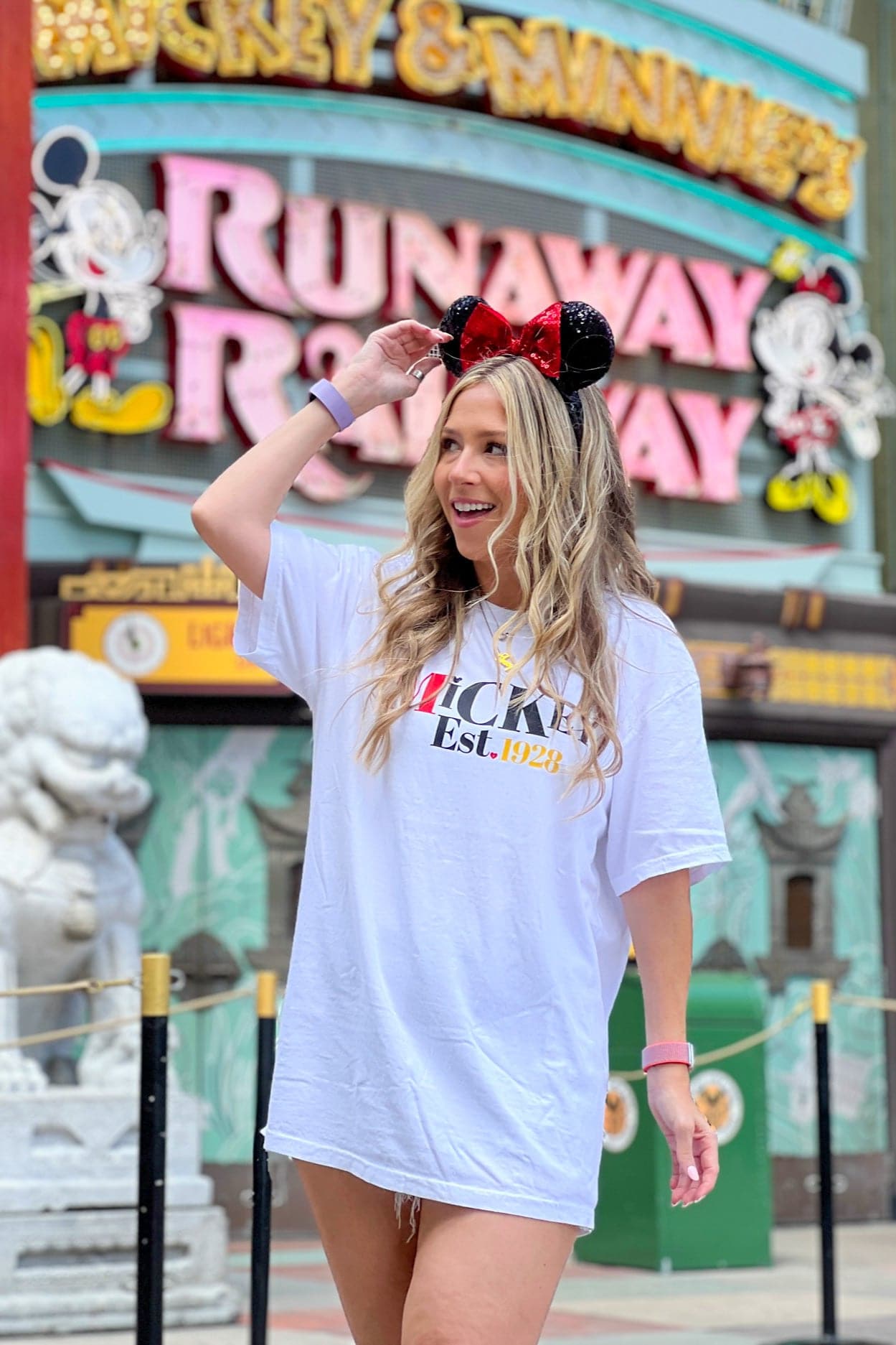  Mickey Est. 1928 Retro Graphic Tee - kitchencabinetmagic