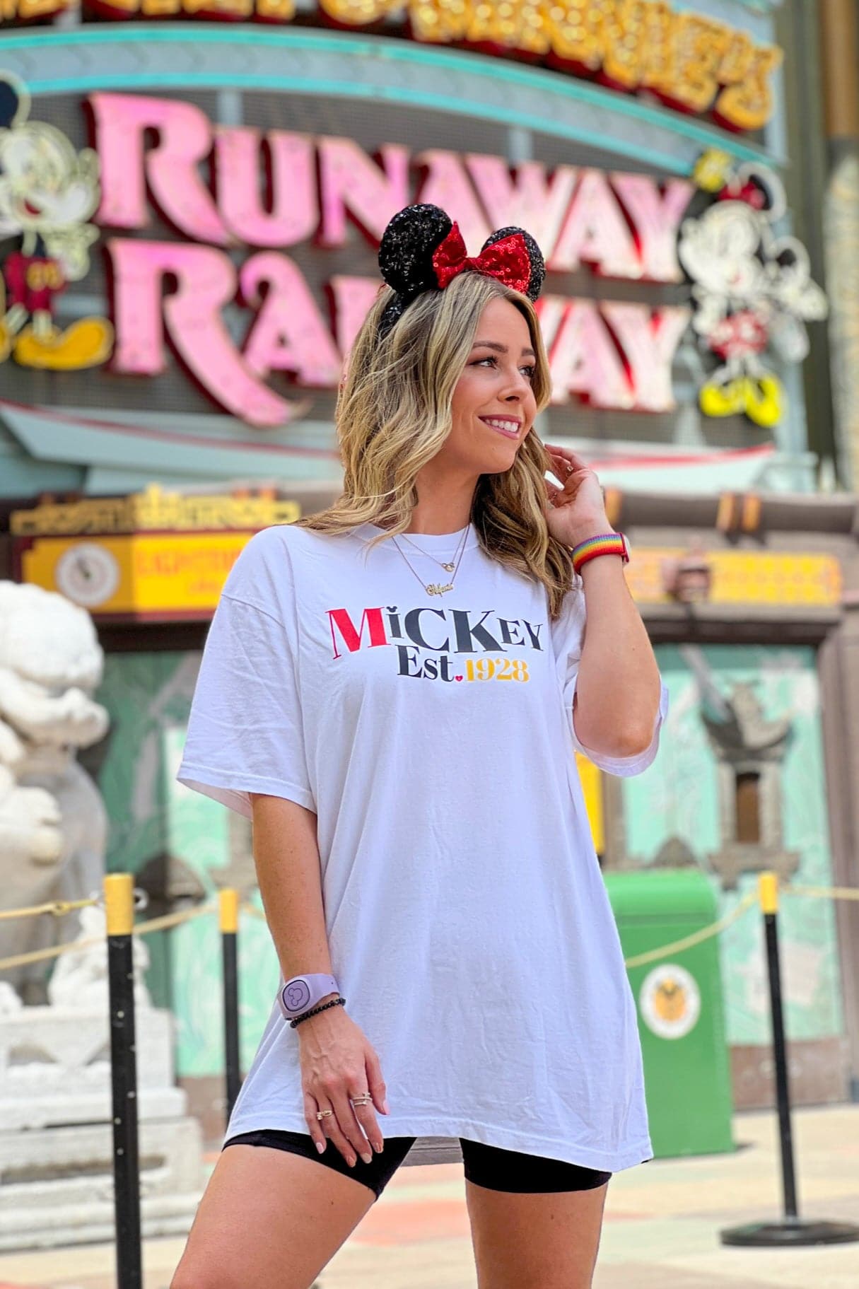  Mickey Est. 1928 Retro Graphic Tee - kitchencabinetmagic