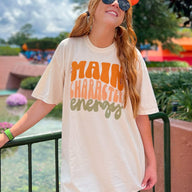  Main Character Energy Oversized Graphic Tee - kitchencabinetmagic