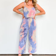  Cool Instincts Tie Dye Knit Jumpsuit - kitchencabinetmagic