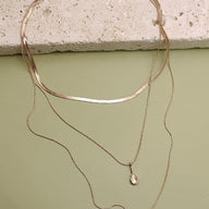  Antonellah Opal Charm Layered Necklace - kitchencabinetmagic