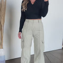Hype Gal Cargo Parachute Pants - BACK IN STOCK