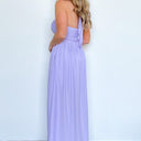  Alexaly Flowy Halter Maxi Dress - kitchencabinetmagic