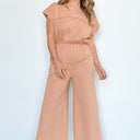  Aryan Wide Leg Boatneck Jumpsuit - kitchencabinetmagic