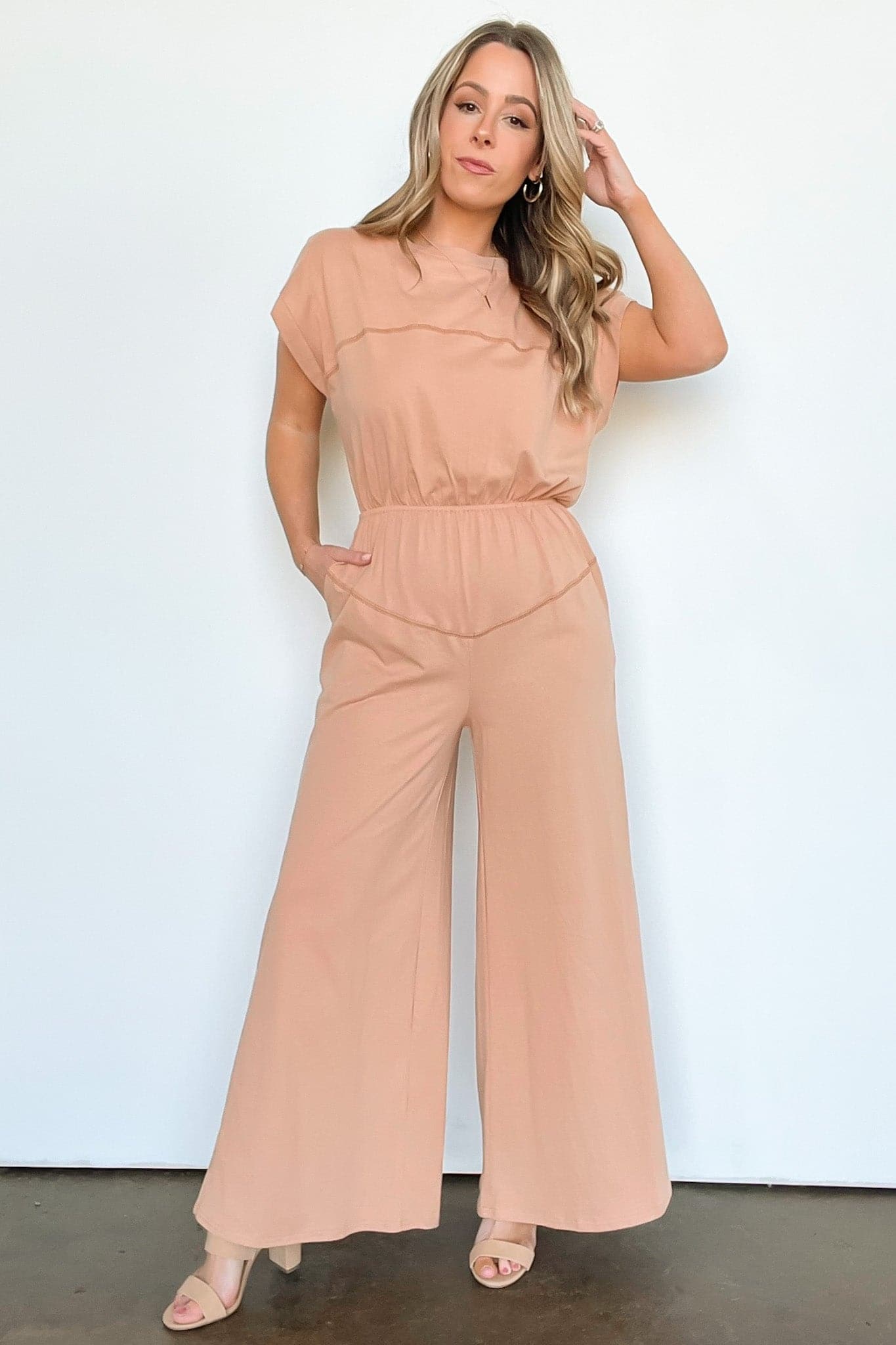  Aryan Wide Leg Boatneck Jumpsuit - kitchencabinetmagic