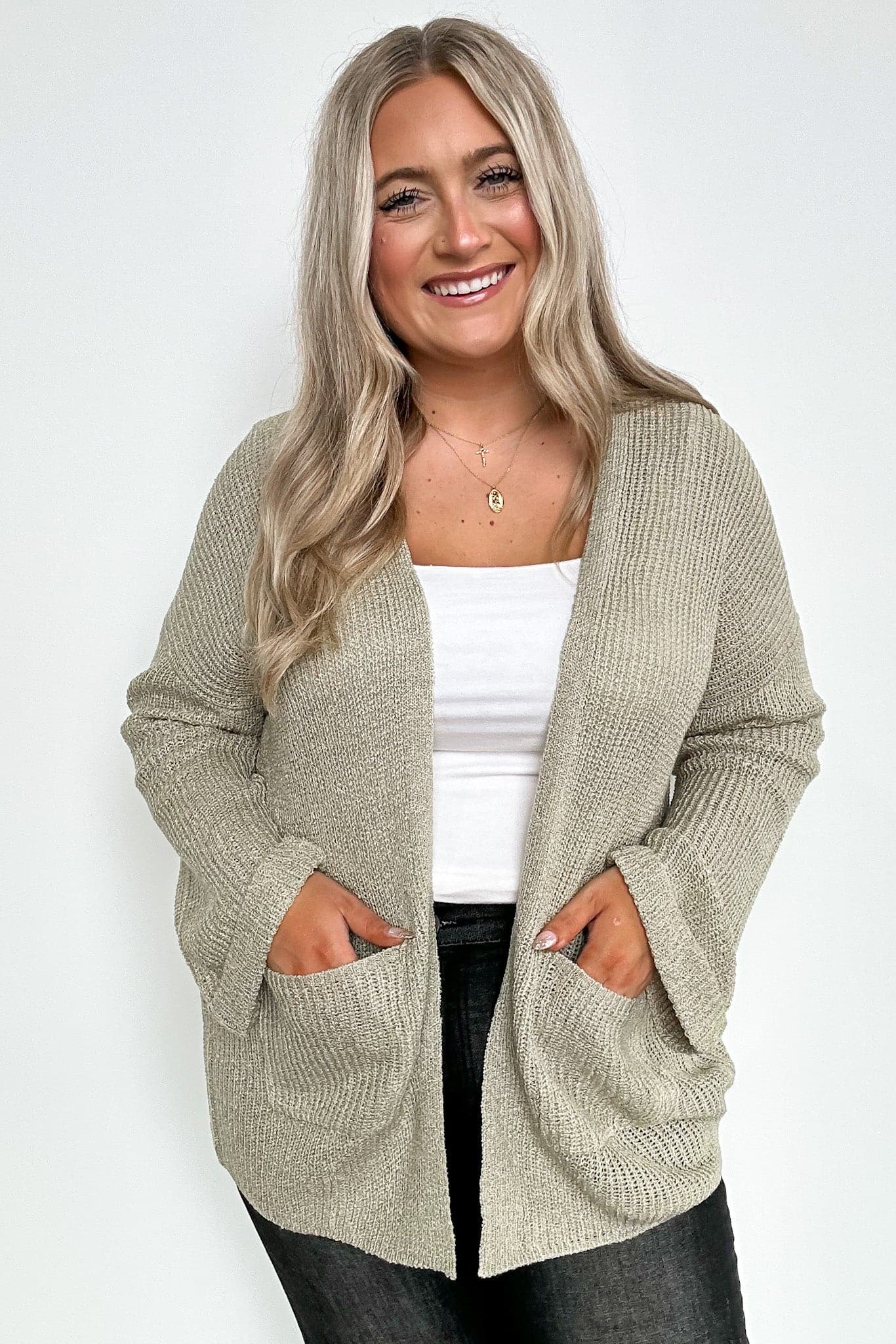  Azriel Relaxed Fit Pocket Cardigan - kitchencabinetmagic