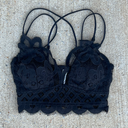 Black / S Sweet Muse Scallop Lace Bralette - kitchencabinetmagic