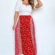  Blooming Perfection Floral Print Maxi Skirt - BACK IN STOCK - kitchencabinetmagic