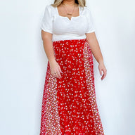  Blooming Perfection Floral Print Maxi Skirt - BACK IN STOCK - kitchencabinetmagic