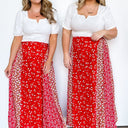  Blooming Perfection Floral Print Maxi Skirt - BACK IN STOCK - kitchencabinetmagic