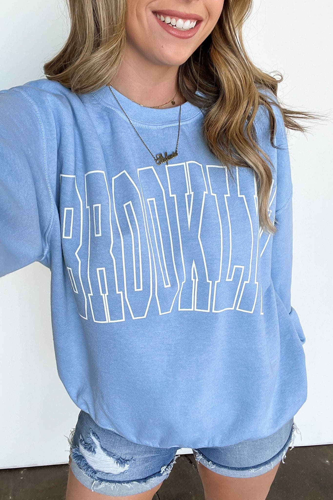  Brooklyn Oversized Vintage Graphic Pullover - kitchencabinetmagic