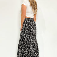  Buy Me Flowers Flowy Floral Ruffle Skirt - BACK IN STOCK - kitchencabinetmagic