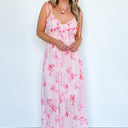  Cascading Crush Floral Maxi Dress - BACK IN STOCK - kitchencabinetmagic