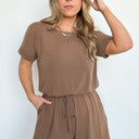  Casual Obsession Drawstring Romper - BACK IN STOCK - kitchencabinetmagic