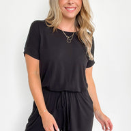  Casual Obsession Drawstring Romper - BACK IN STOCK - kitchencabinetmagic