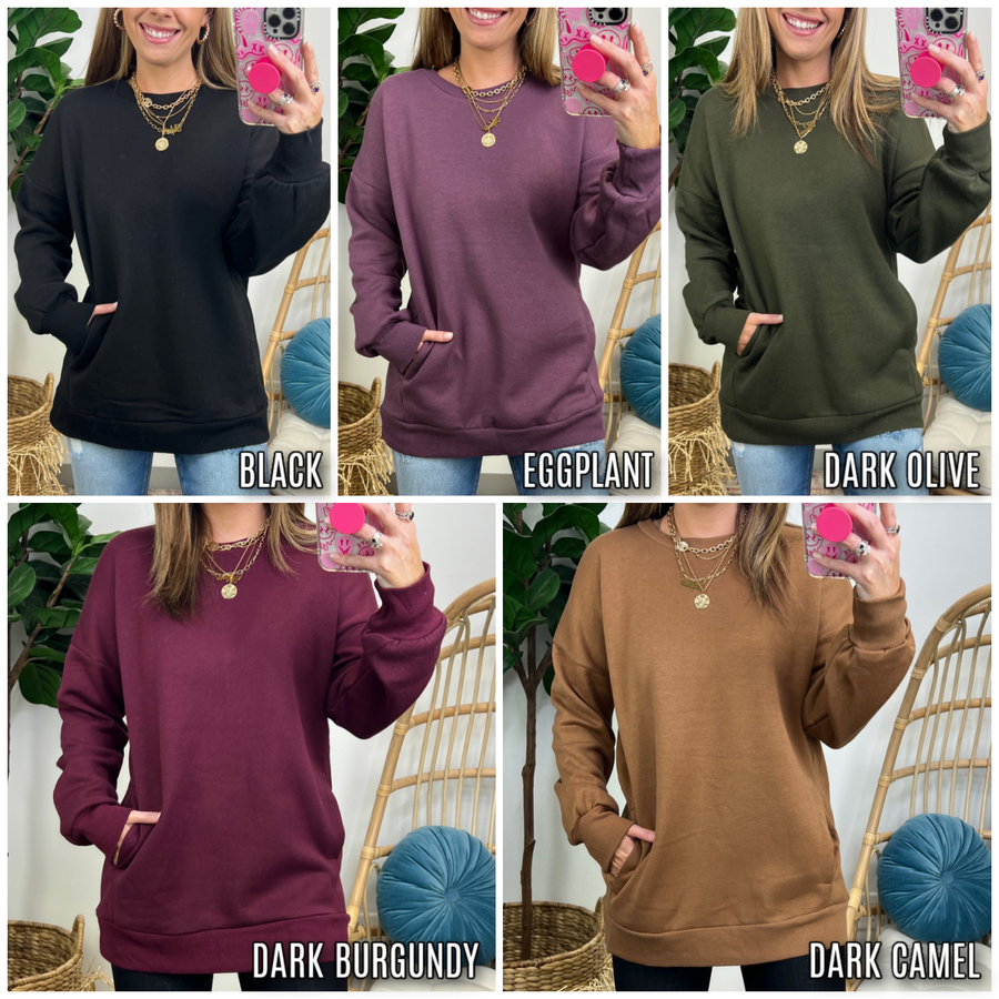  Chill With Me Relaxed Fit Pullover - kitchencabinetmagic