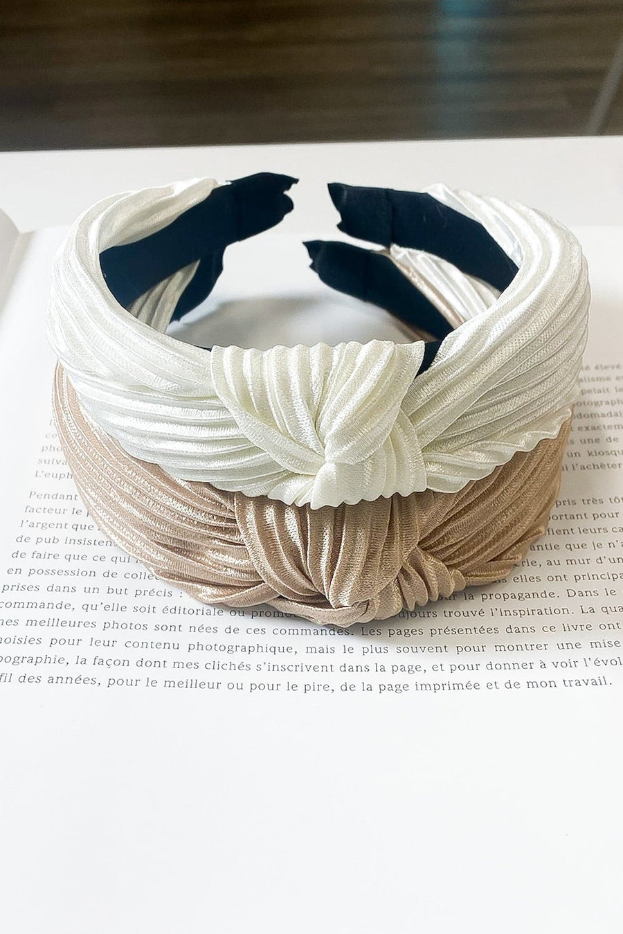  Crowning Moment Satin Knot Headband - kitchencabinetmagic