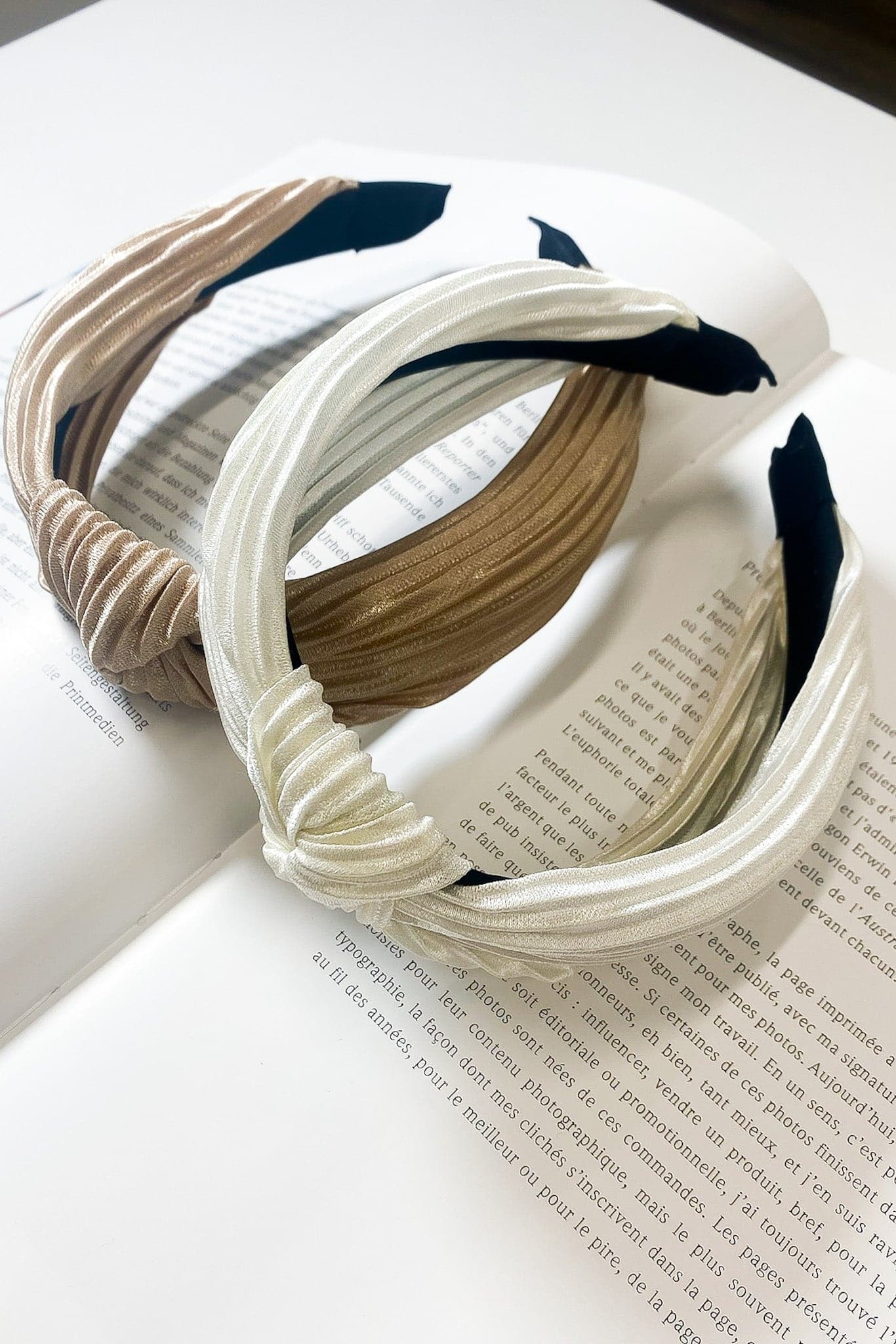  Crowning Moment Satin Knot Headband - kitchencabinetmagic