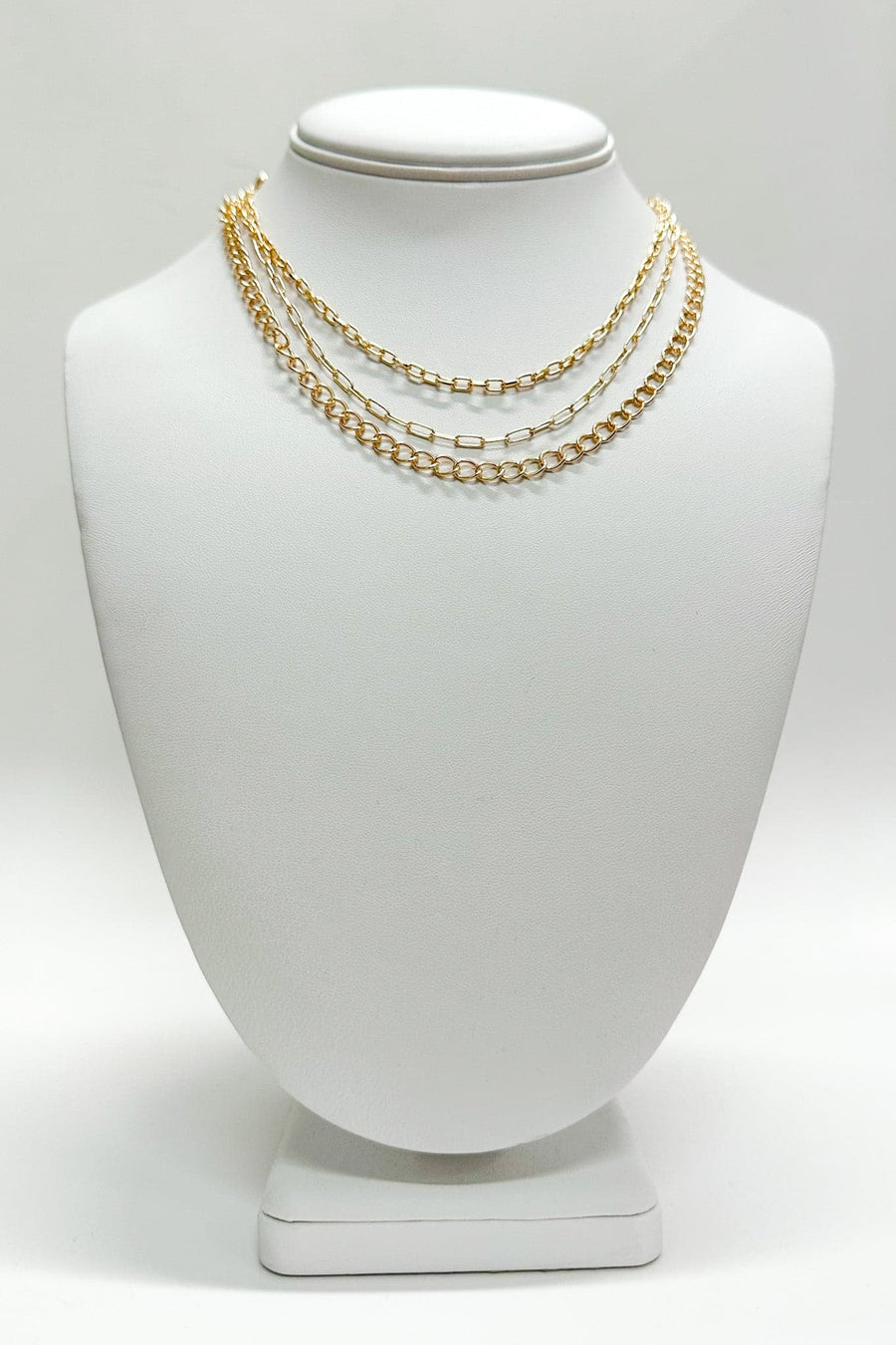  Daytona Layered Chain Necklace - kitchencabinetmagic