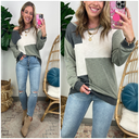  Elendil Color Block Relaxed Fit Pullover - FINAL SALE - kitchencabinetmagic