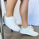  Everyday Winner Platform Lace Up Sneakers - BACK IN STOCK - kitchencabinetmagic