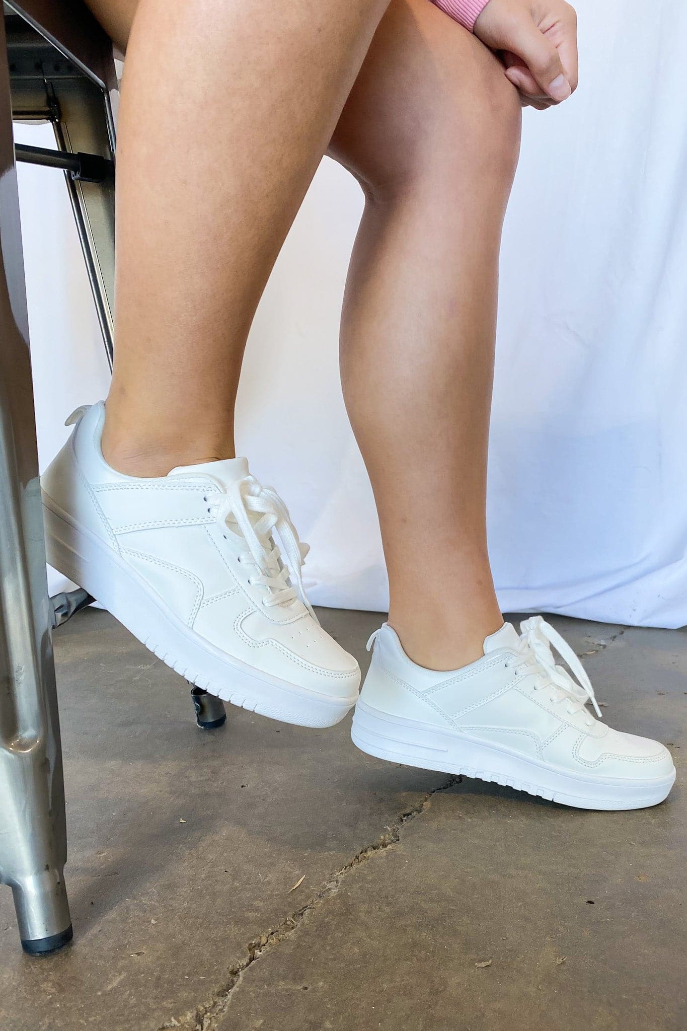  Everyday Winner Platform Lace Up Sneakers - BACK IN STOCK - kitchencabinetmagic