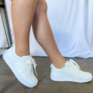  Everyday Winner Platform Lace Up Sneakers - BACK IN STOCK - kitchencabinetmagic