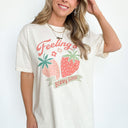  Feeling Berry Good Vintage Relaxed Graphic Tee | CURVE | PREORDER - kitchencabinetmagic