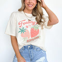  Feeling Berry Good Vintage Relaxed Graphic Tee | CURVE | PREORDER - kitchencabinetmagic