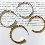  Glam Lifestyle Twist Detail Hoop Earrings - FINAL SALE - kitchencabinetmagic