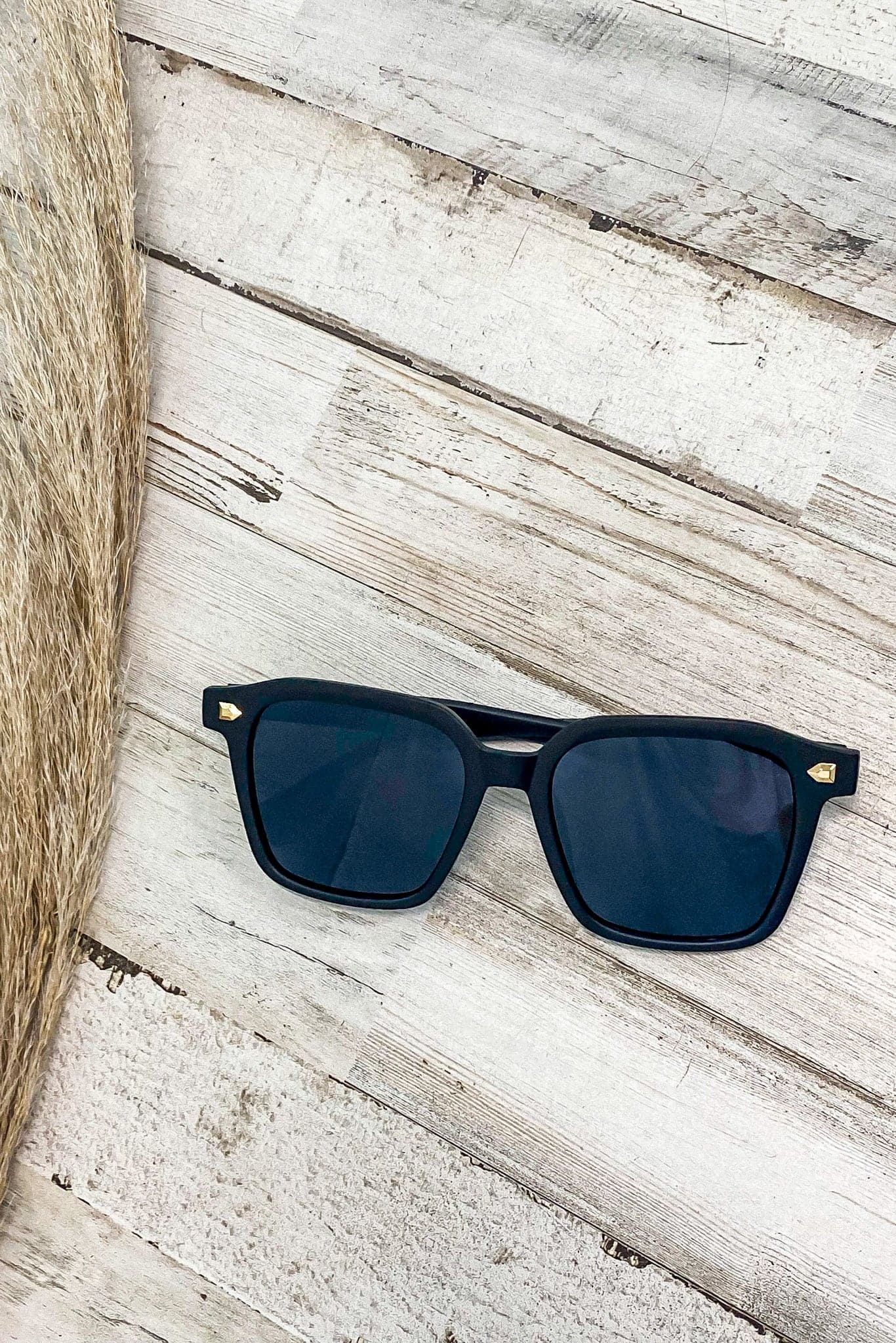 Black/Blue Good Spirits Acetate Wayfarer Sunglasses - kitchencabinetmagic